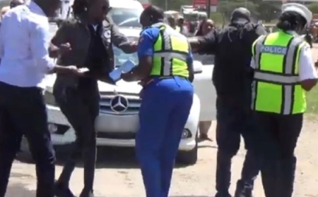 Four Traffic Police Officers Nabbed in Bribery Crackdown Along Nairobi–Nyeri–Embu Highway