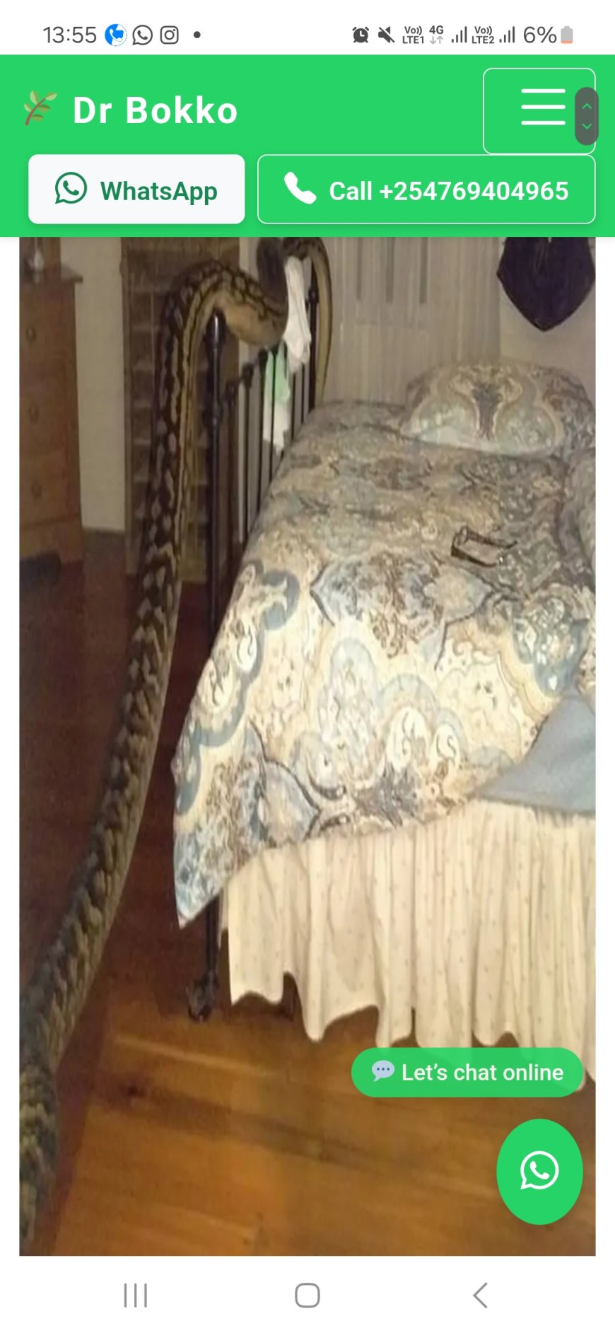 Woman screams loudly after entering forbidden room where giant snake appears in shocking twist