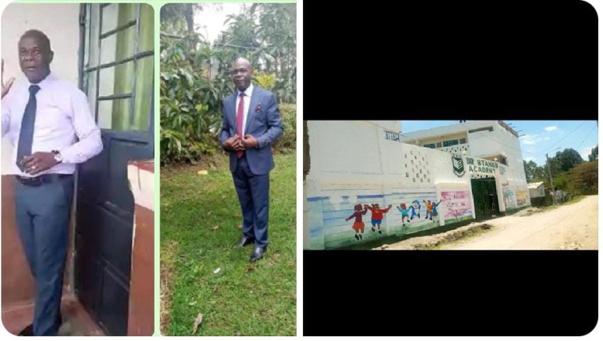 Mother Seeks Justice as DNA Links 50-Year-Old Dr Stanko Academy Director Francis Adhiambo Acholla to Pregnancy of 15-Year-Old Pupil