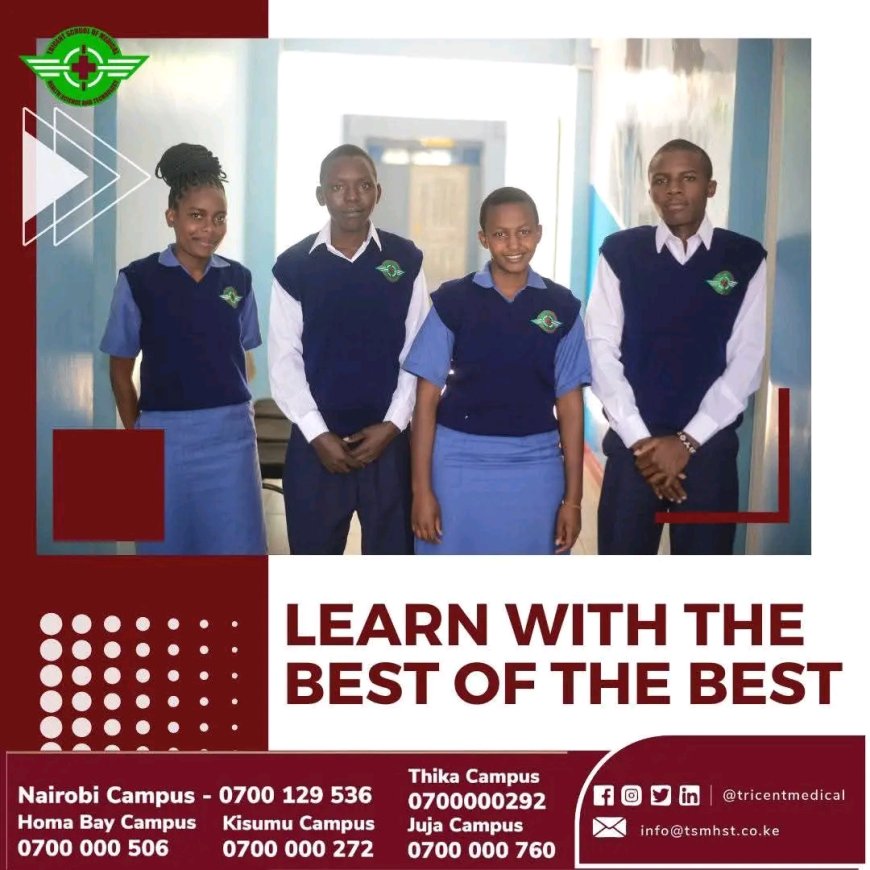 Well-Paying Marketable Courses 2025 KCSE Candidates Should Consider at Tricient School of Medical Health Science