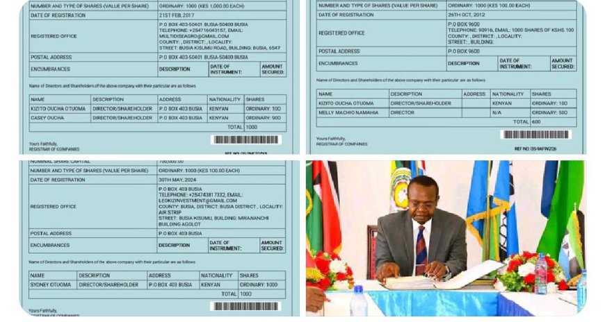 Shock as Busia Governor Paul Otuoma Hands Controversial Sh90 Million Tender Deal to Brother and Uncle