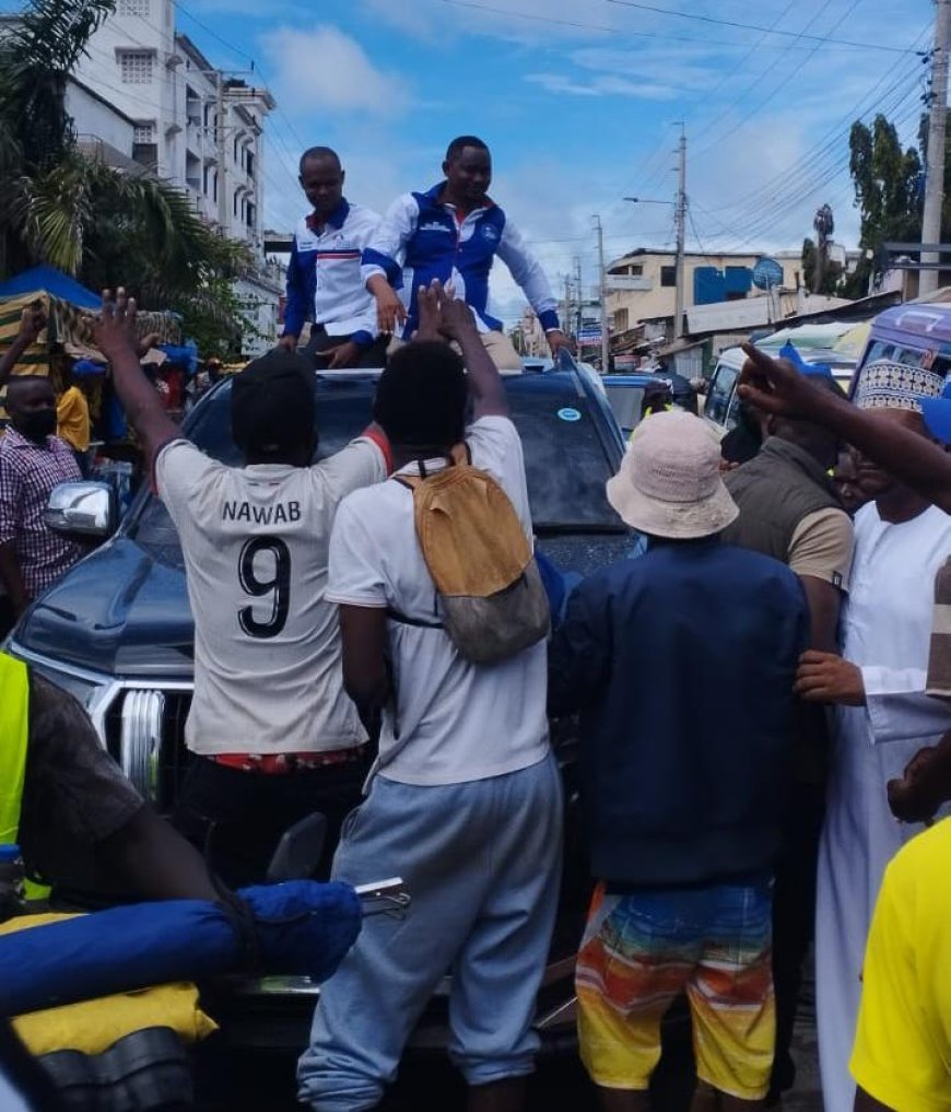 The Man of the Moment: Mbaluka Draws Massive Crowds as Shanzu Race Heats Up