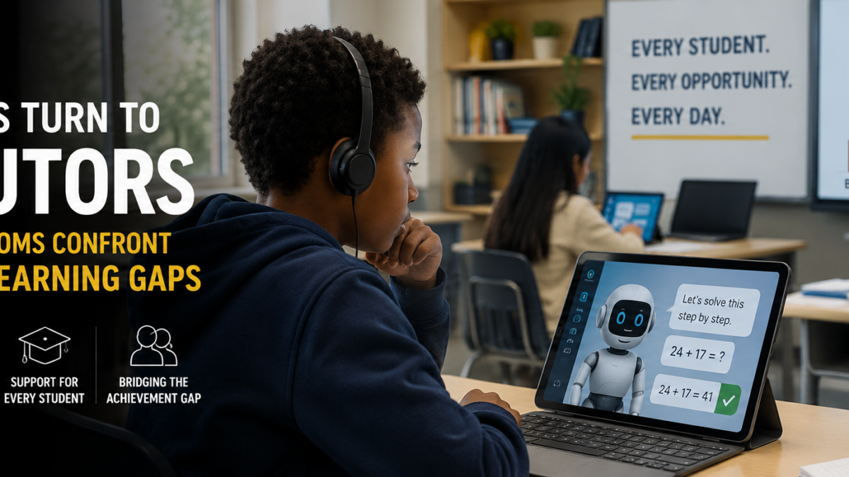 Schools Turn to AI Tutors for Better Learning Outcomes