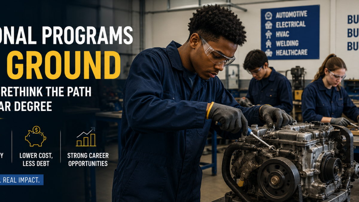 Vocational Programs Gain Ground for Career Success