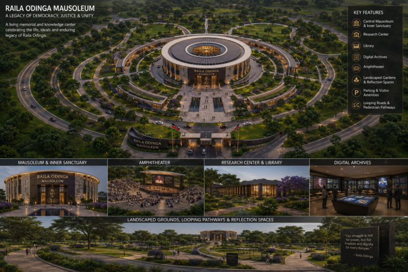 National Museum Invites Bids for Ksh30 Million Raila Odinga Mausoleum