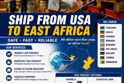 From the USA to Your Doorstep: AVO Global Logistics Delivers Across East Africa