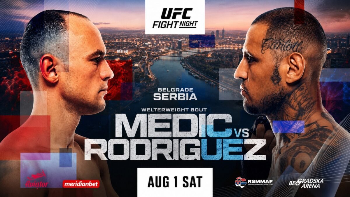 UFC Names Meridianbet Presenting Partner of UFC FIGHT NIGHT: MEDIC vs. RODRIGUEZ