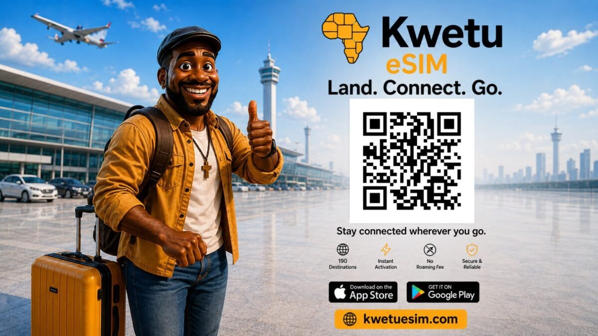 No SIM Card? No Problem! Kwetu eSIM Lets You Land Connected in 190+ Countries